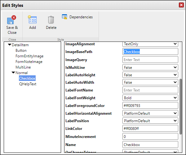 Display "two options" as checkbox on a form: New checkbox style