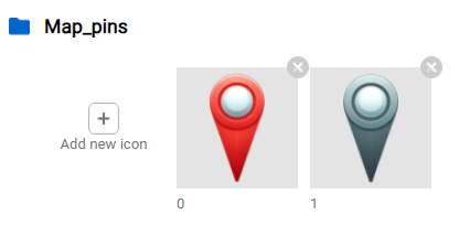 upladed map pins in the images folder