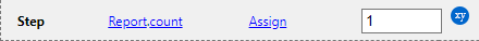 Report designer examples: Automatic numbering of repeating blocks 1 (Initialize variable)