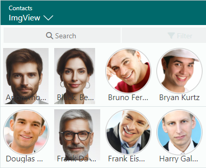 display multiple records per line in views