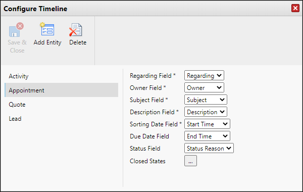 Defining a new timeline in Woodford