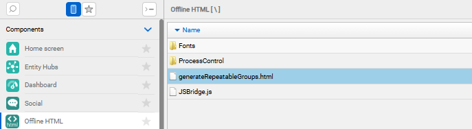 adding js code to your project