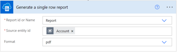 Resco Reports connector: flow setup 6