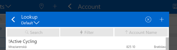 Resco JavaScript Bridge: Normal LookUp form