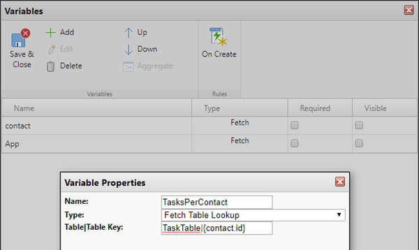 Report designer examples: Use Fetch Table variable 3 (Fetch table lookup)
