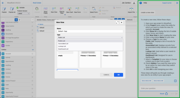 AI assistant in woodford