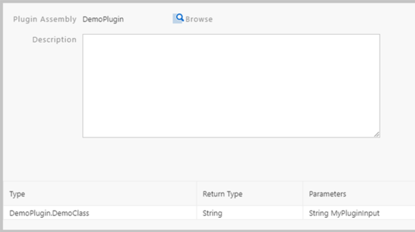 Adding plug-in assembly to the Resco Cloud: Plugin successfully loaded
