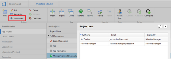 Troubleshooting: no project changes after publish: Check users with relevant access rights