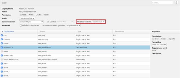 Configuration of virtual tables in Woodford