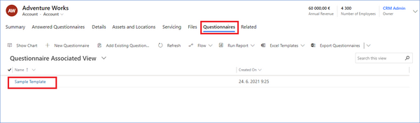 QD examples: Automatically copy answer to a custom field (Account form in dynamics)