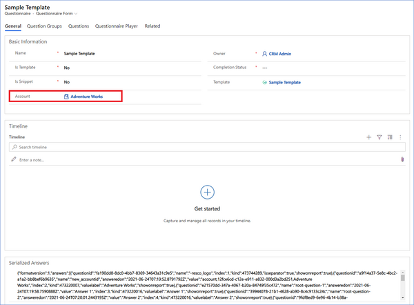 QD examples: Automatically copy answer to a custom field (questionnaire form)