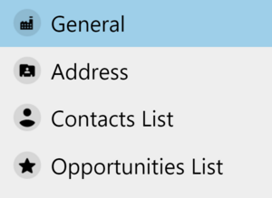 select form example: sample form for "potential customer"