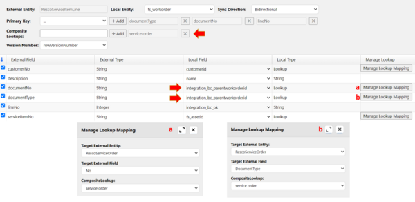 Business Central:lookup defined by two fields