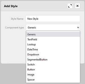 create a new form style