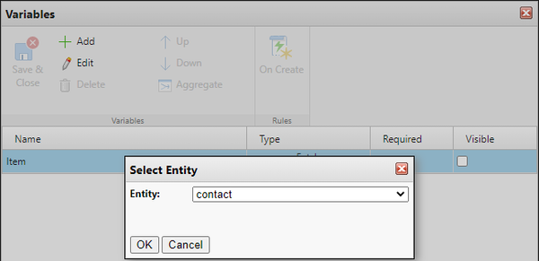 Report designer examples: Create the repeater 1 (Add source for repeater)