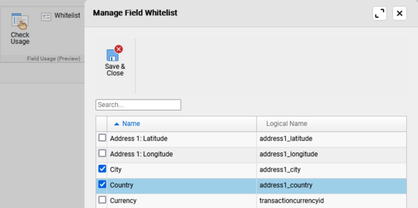 manage a whitelist of fields that should not be disabled even if unused