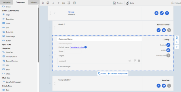 questionnaire designer - new design