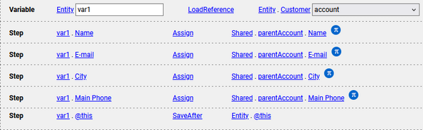 save account along with contact