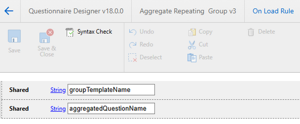 declare shared variables