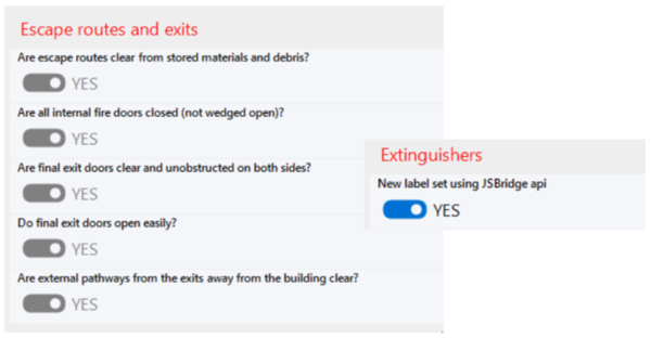 Resco JavaScript Bridge: Access questionnaire data, set properties