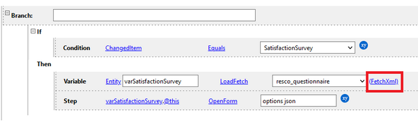 Tap button to start inspection example 2:button click rule