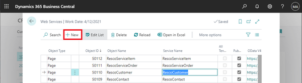Business Central:Create a new web service.png