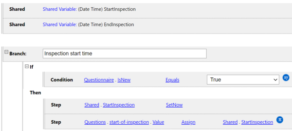 On Save: Measure the duration of inspection (On Load part)