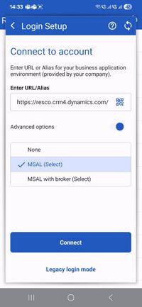 new login experience