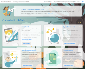 Resco for Salesforce landing page