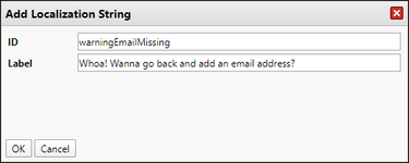 Add a localized string for the warning