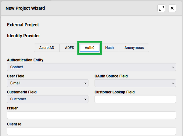 auth0 identity provider